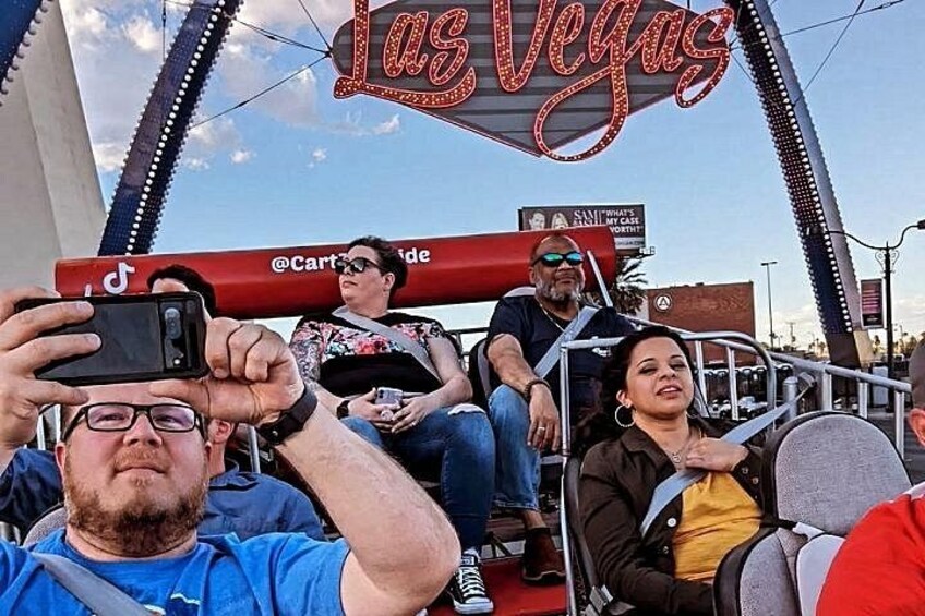 Giant Shopping Cart Limo Ride in Las Vegas 2