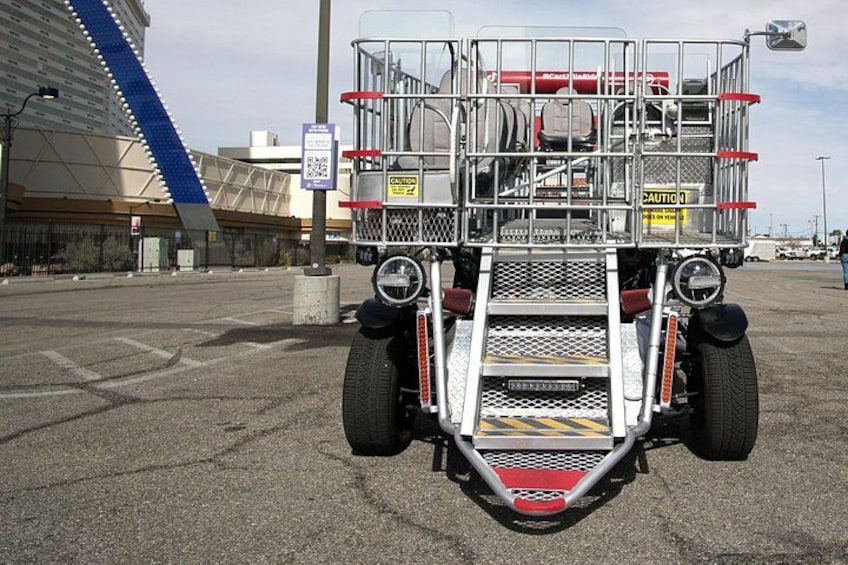 Giant Shopping Cart Limo Ride in Las Vegas 4