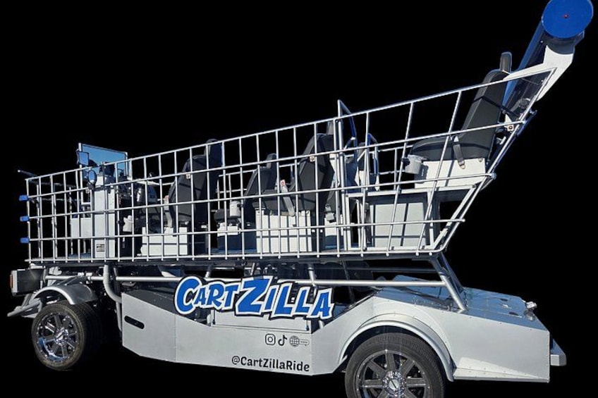 Giant Shopping Cart Limo Ride in Las Vegas 2
