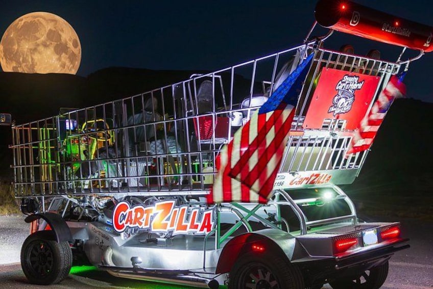Giant Shopping Cart Limo Ride in Las Vegas 2