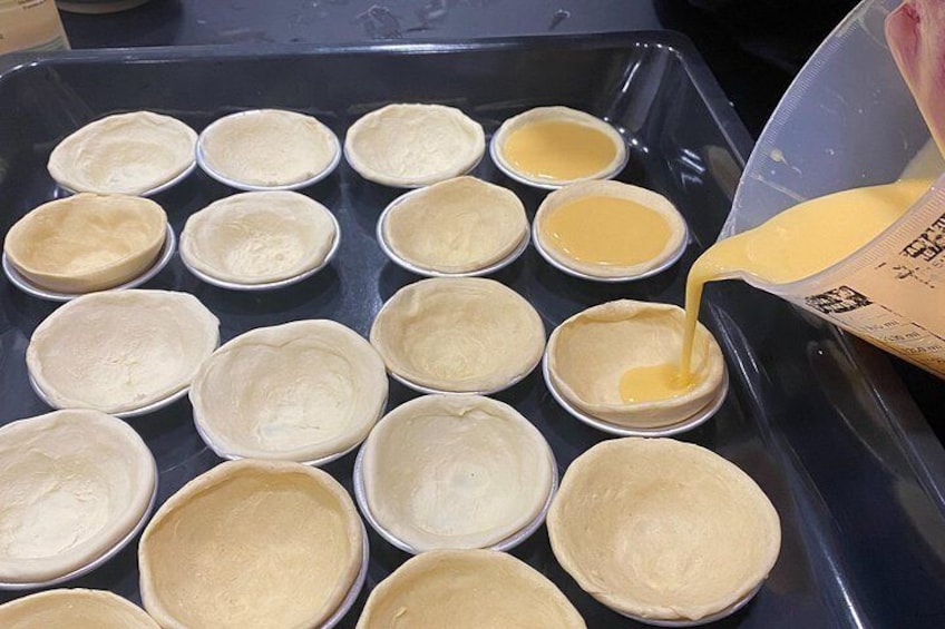 Pastel de Nata Pastry Class 2