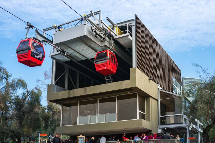 Picture 5 for Activity Discover Santiago: Hop On Bus, Cerro San Cristóbal & Wine 3