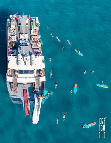 Picture 85 for Activity Ibiza: Full day boat trip to Formentera incl VIP beds & more 5