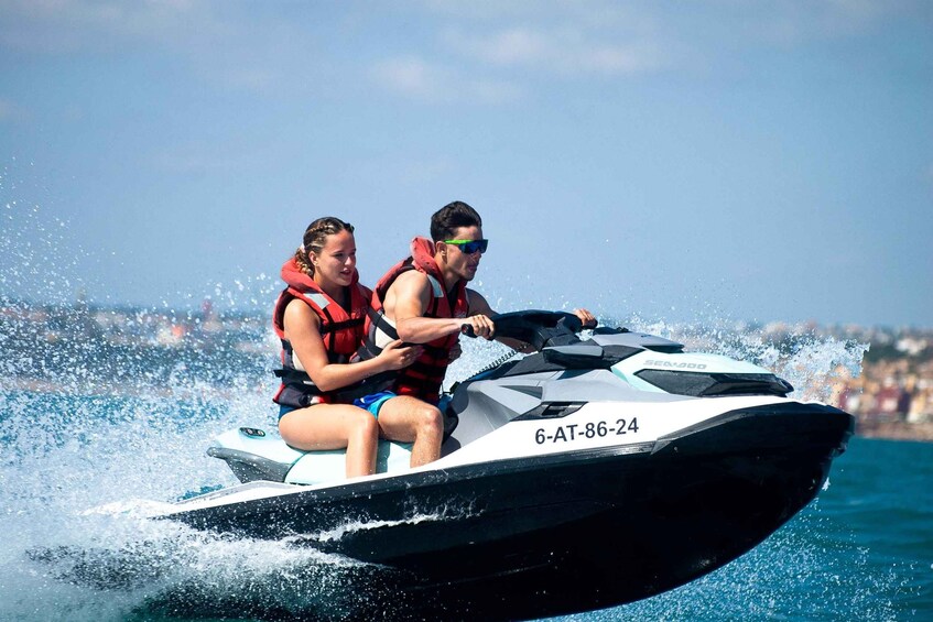 from Torrevieja: Jet ski tour without a license. 1