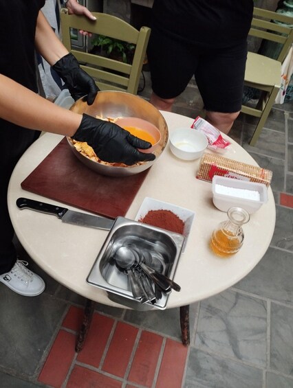 Picture 6 for Activity Thessaloniki: Greek Cooking Class, Market Visit and Lunch 3