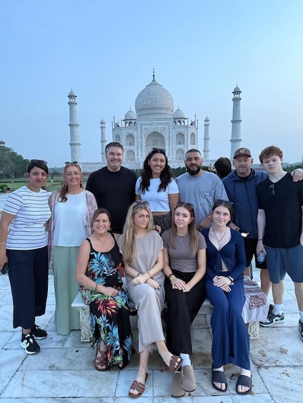 Picture 18 for Activity Agra: skip-the-line Sunrise Taj Mahal with Mausoleum Tour 3