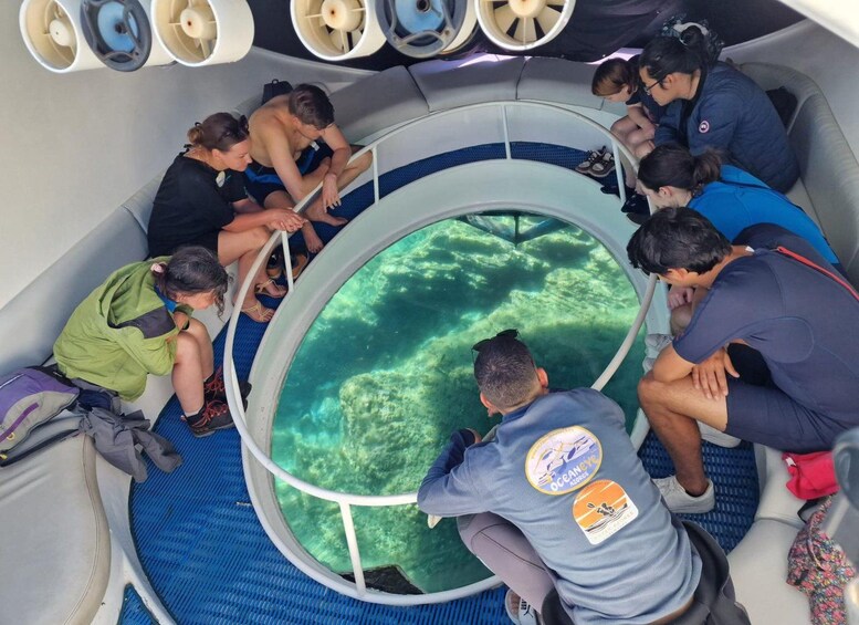 São Miguel: Glass Bottom Boat Tour with Snorkeling 1