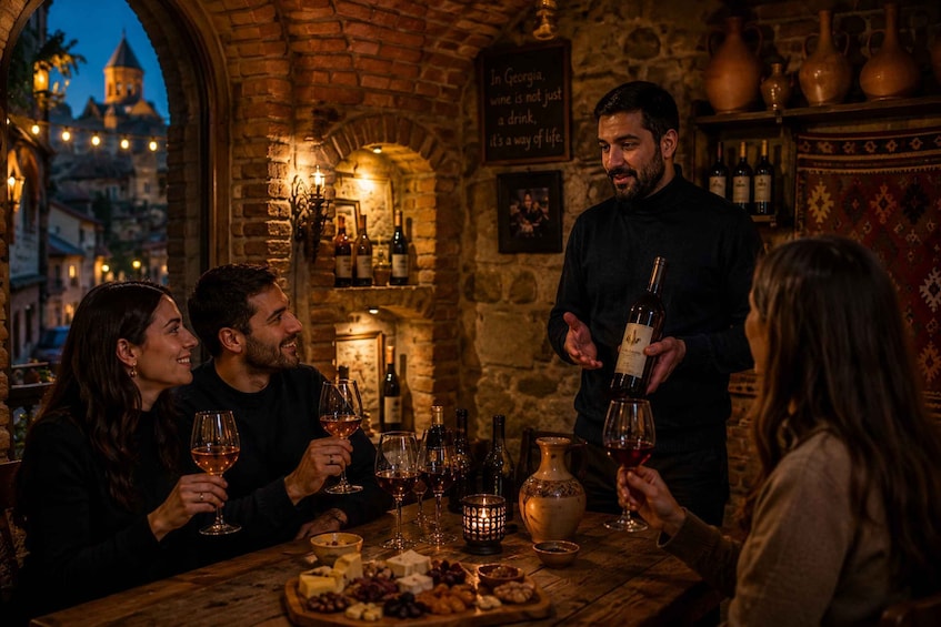 Picture 1 for Activity Georgian Wine Tasting at Local Cellar in Batumi 2
