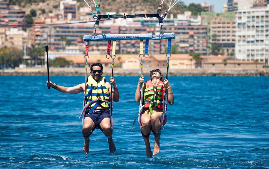 Picture 5 for Activity Alicante: Boat Trip and Parasailing Experience with Drink 3