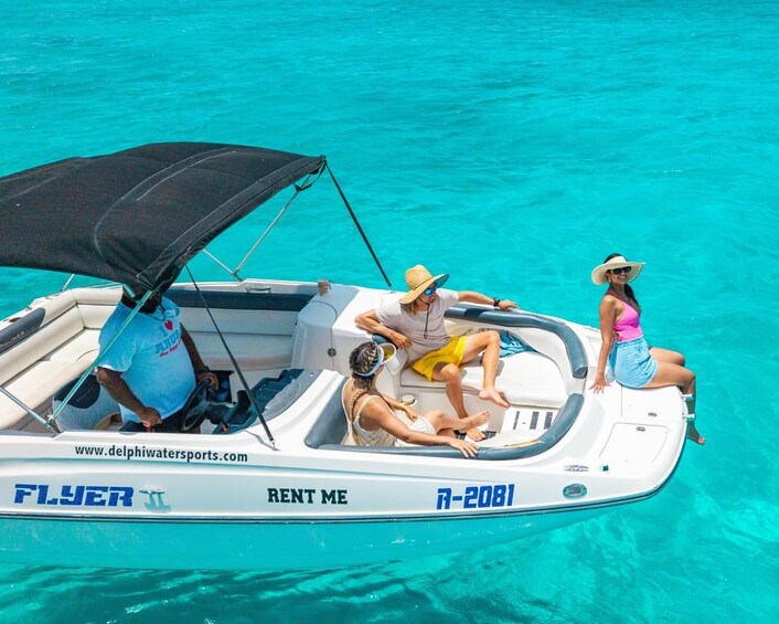 Picture 2 for Activity Aruba: Private Caribbean Boat Trip with Snorkeling & Drinks 4