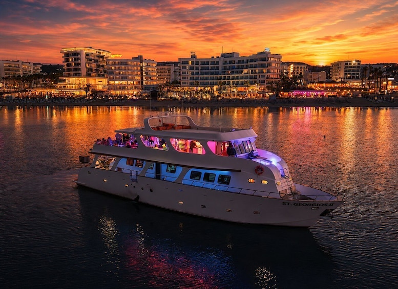 Protaras: 80s and 90s Sunset Cruise with Cypriot Dinner & DJ 1