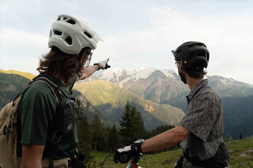 Picture 3 for Activity Chamonix : Guided eMtb Bike Tour 3h — Glacier Views 5