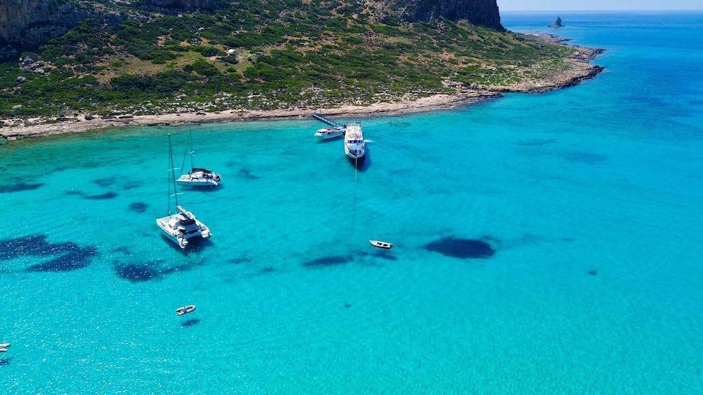 Picture 2 for Activity Chania: Balos Lagoon & Gramvousa Boat Trip with Ticket 4