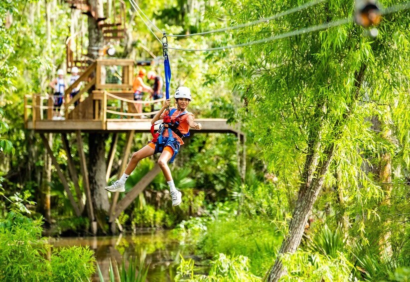 Picture 1 for Activity New Orleans: Swamp Zipline Tour 2