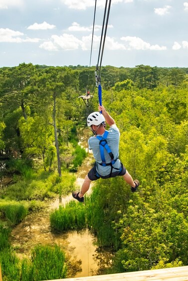 Picture 2 for Activity New Orleans: Swamp Zipline Tour 3