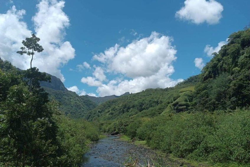 Crossing Island of Tahiti 4x4 Mountain, Waterfall, River, Basins 4