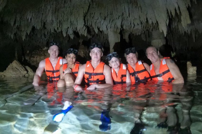 Private Tour Swim with Turtles, 2 Cenotes & Gopro 5