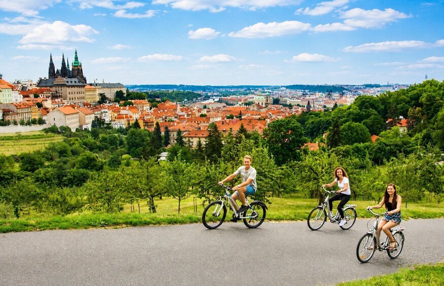 Picture 1 for Activity Prague: Bike or E-Bike City Tour with A Local Guide 2
