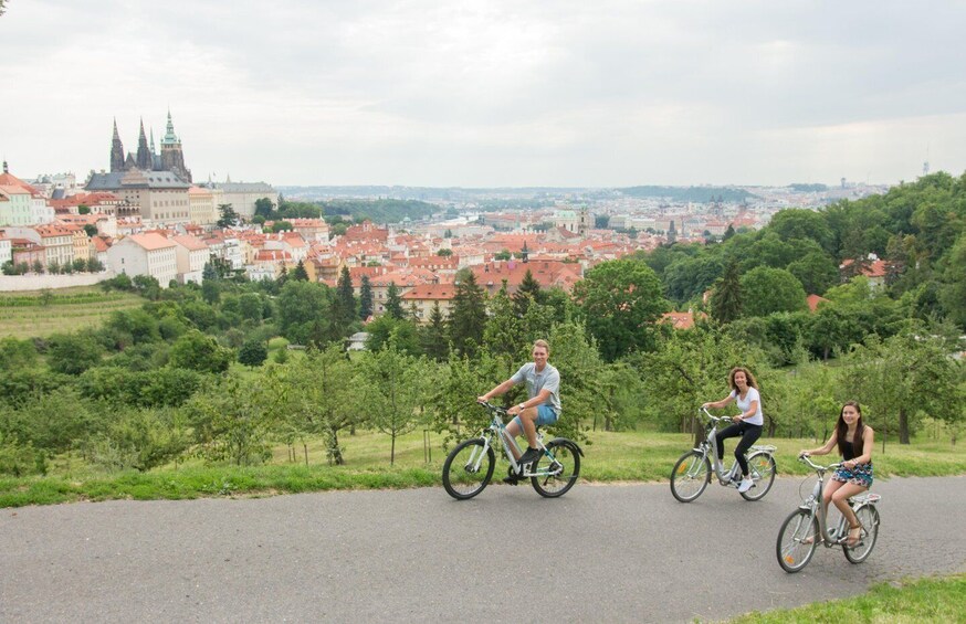 Picture 1 for Activity Prague: Bike or E-Bike City Tour with A Local Guide 2