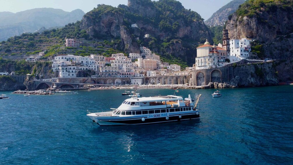 From Sorrento: Positano and Amalfi Day Cruise 2