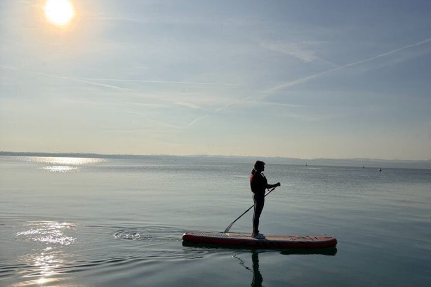 Sup experience with sightseeing tour in Sirmione Lake Garda 2