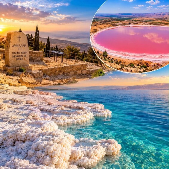 Picture 36 for Activity Day Tour: Madaba, Mt Nebo, Pink Lake and Dead Sea From Amman 2