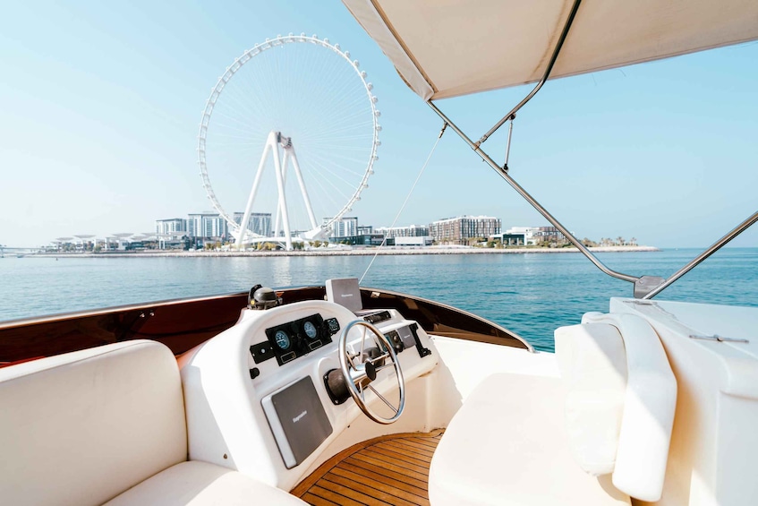 Picture 5 for Activity Dubai: Private Luxury Yacht Tour on a 50-Foot Yacht 3