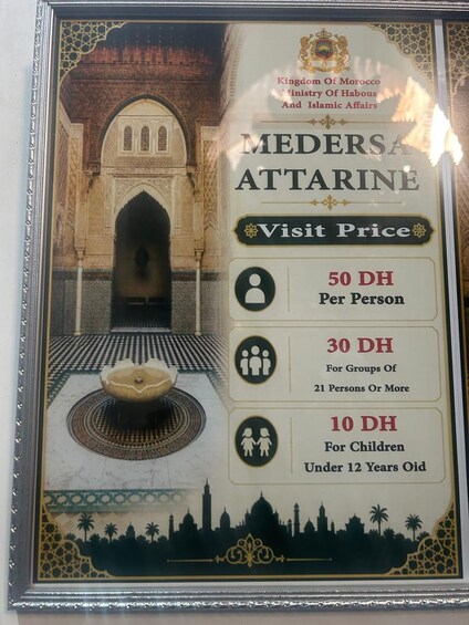 Picture 5 for Activity Fes Medina Walking Tour with Local Guide (3 Hours) 2