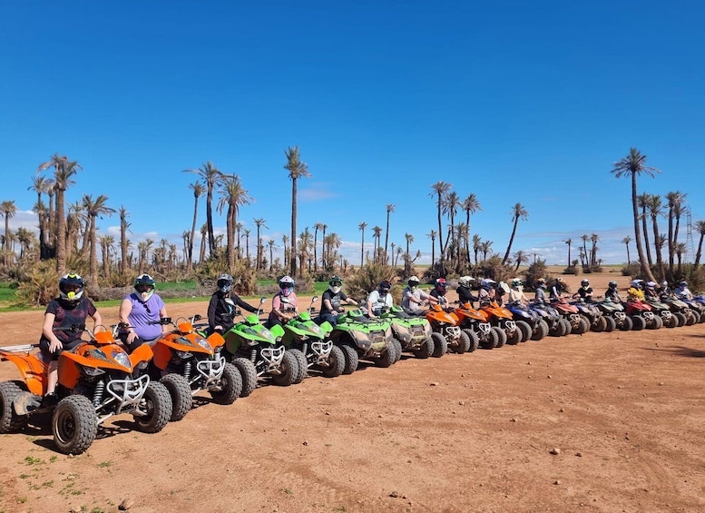 Picture 42 for Activity Marrakech: Dunes of the Palmeraie Quad Bike Ride with Tea 5