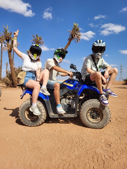 Picture 82 for Activity Marrakech: Dunes of the Palmeraie Quad Bike Ride with Tea 4