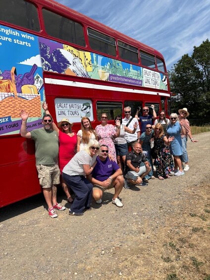 From Brighton: Sussex Wine Tour on a Vintage Bus with Lunch 2