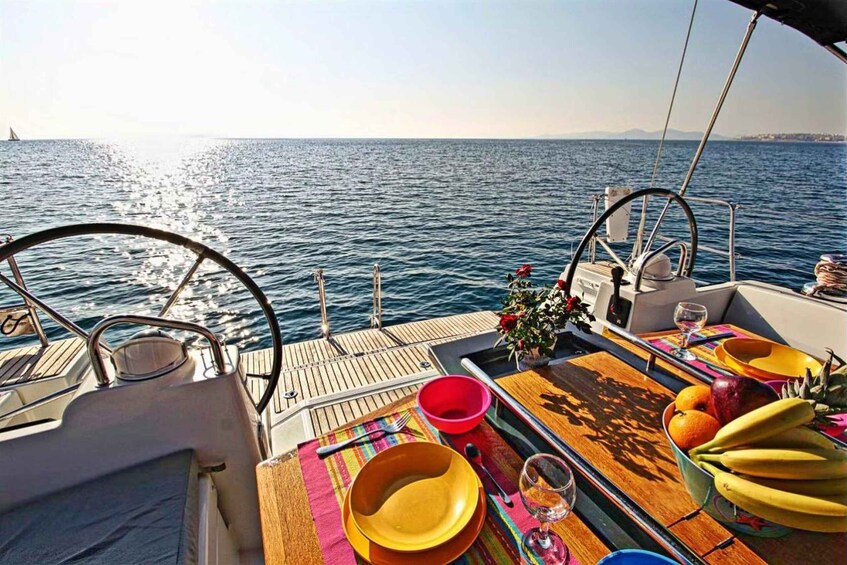 Picture 19 for Activity Heraklion: Dia Island Luxury Sailing Trip with Meal & Drinks 3