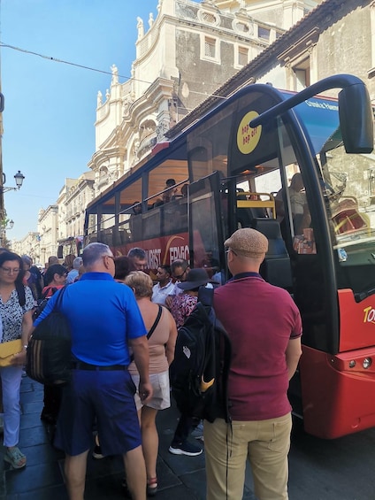 From Catania: Etna tour by Panoramic Bus 1