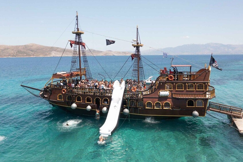 Kos Pirate Cruise: 3 Islands, Water Slide, Swimming & Lunch 1
