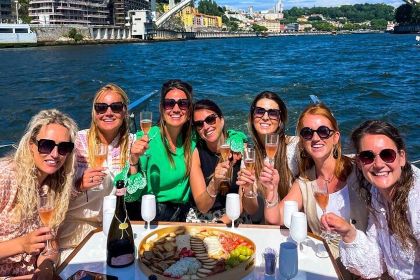 Porto: Private Yacht Cruise with Local Wine, Snacks and 6 Bridges 2