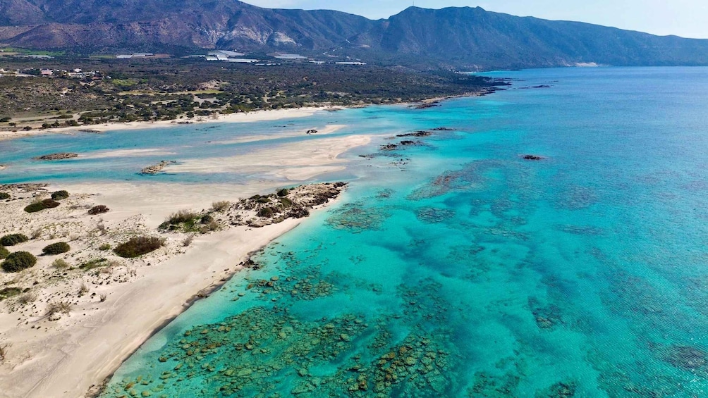 Picture 5 for Activity From Chania: Elafonisi Pink Sand Beach Day Trip - Elos Stop 1