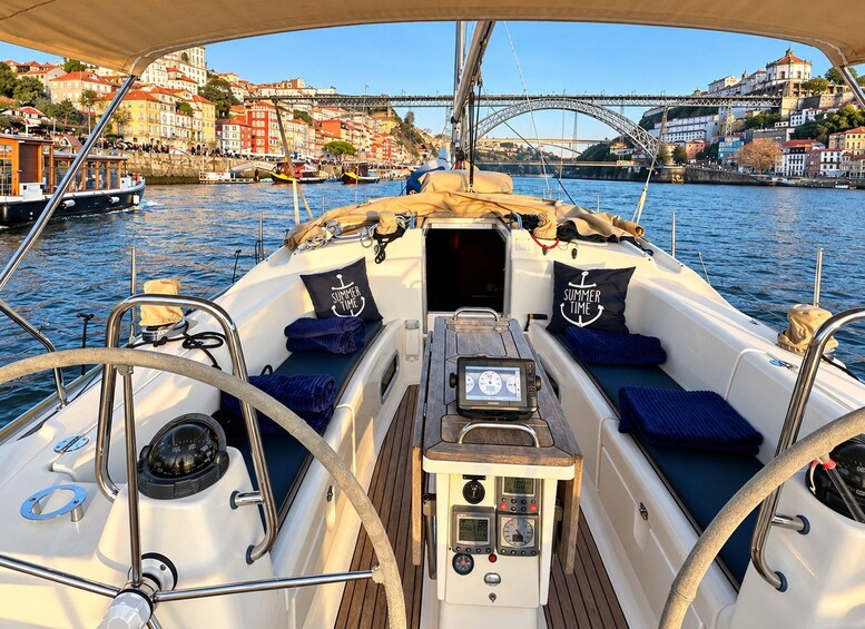 Picture 1 for Activity Porto: Charming Sailboat Cruise with Port Wine,Sunset Option 4