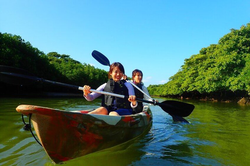 Ishigaki Mangrove SUP or Canoeing and Phantom Island Snorkeling 3
