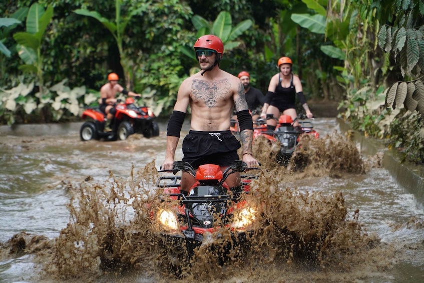 Picture 13 for Activity Bali: Ubud Gorilla Face ATV and Ayung Rafting Trip with Meal 4