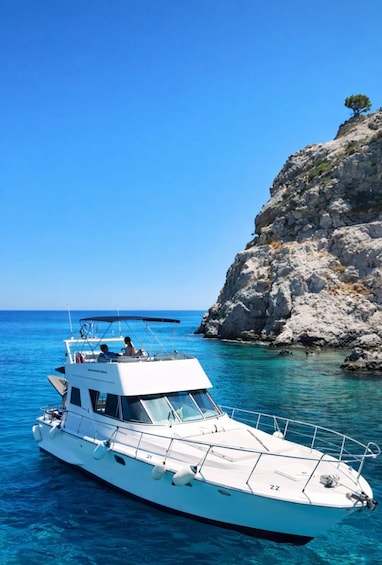 Picture 5 for Activity Rhodes island: private boat cruises to the best bays of Rhod 3