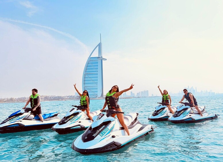 Jetski to Burj Al Arab, Atlantis & Burj Khalifa; Free Photos 1