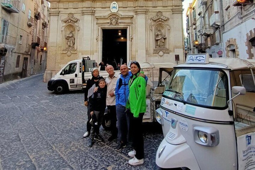 Private Tour of Taranto aboard an Ape Calessino 3