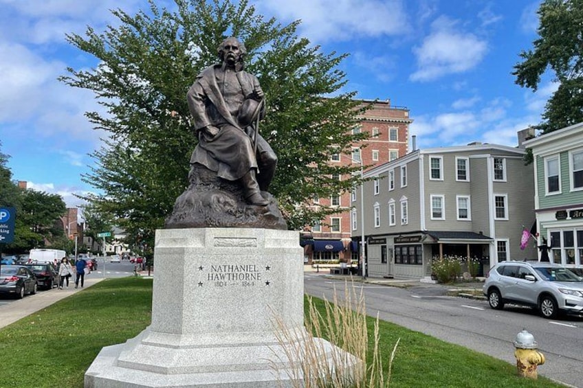 Nathaniel Hawthorne Statue 5