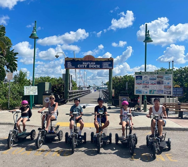 Naples Florida: Downtown Electric Trike Tour - Family Fun 1