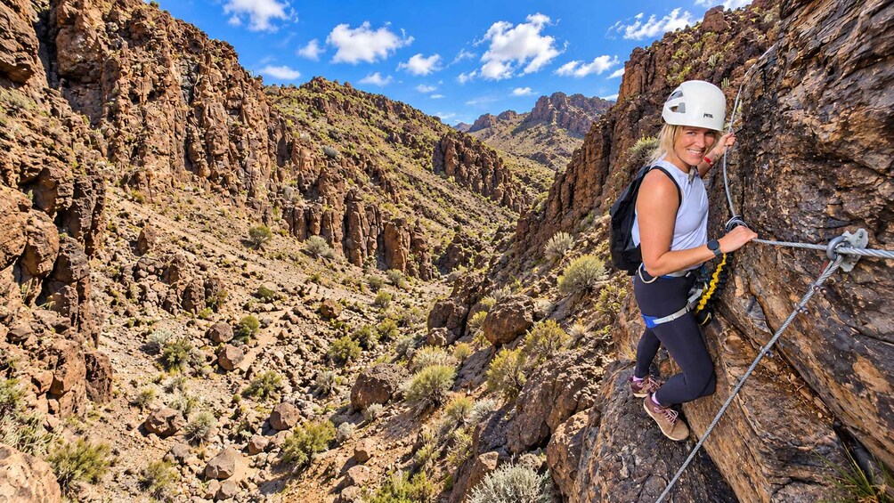 Picture 8 for Activity Via Ferrata Gran Canaria: Vertical Adventure with Zipline 4