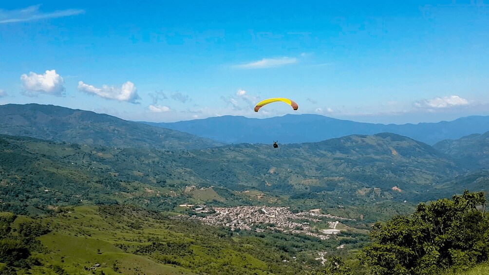 Picture 1 for Activity From Medellin: Private Paragliding Tour Over Waterfalls 2