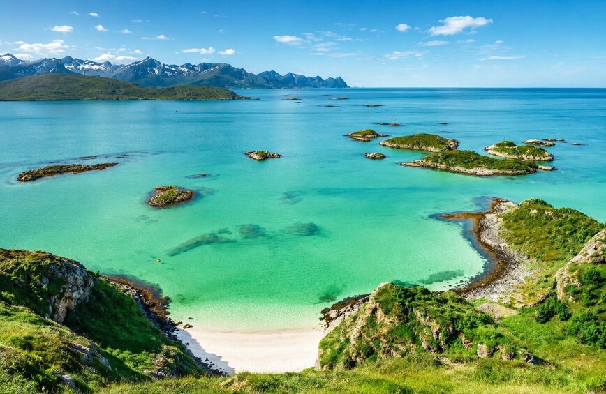 Picture 4 for Activity ⭐Tromsø: Sommarøy Fjord Expedition Tour & VIP Salmon Picnic⭐ 2