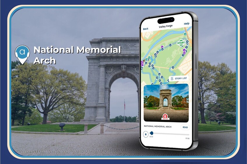 Valley Forge Tour: Self-Guided Drive 5