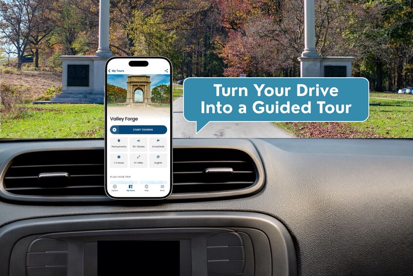 Valley Forge Tour: Self-Guided Drive 3