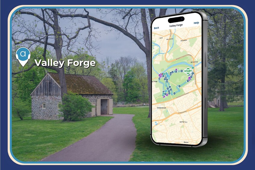 Valley Forge Tour: Self-Guided Drive 4